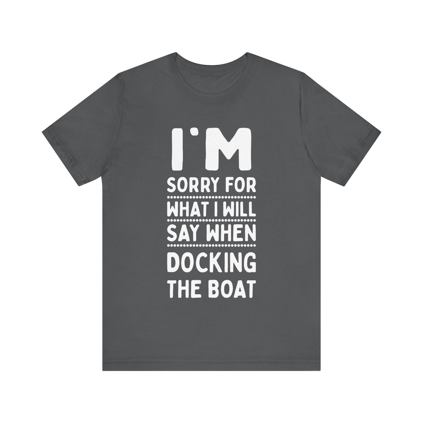 Boat Docking T-Shirt